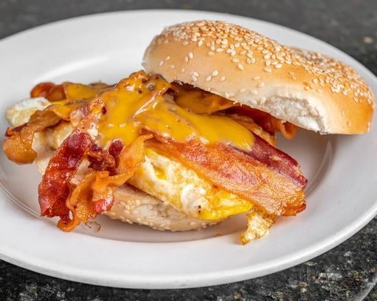 Bacon & Cheese Sandwich.