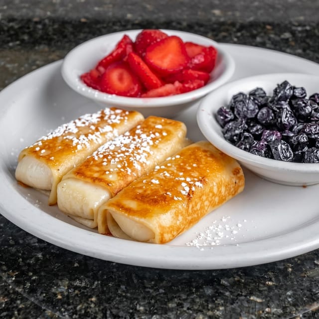 Blintzes.